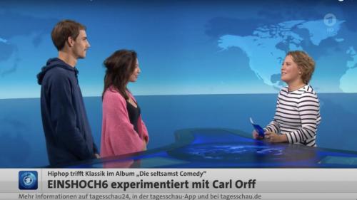 Einshoch6 Interview ARD Tagesschau